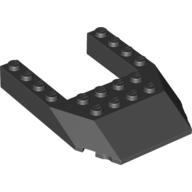 Lego letadlo auto vrchní část 6x8, černá (3208426, 4144536, 4522290)